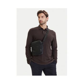 Saszetka barbati -  tkanina - negru - One Size INTL