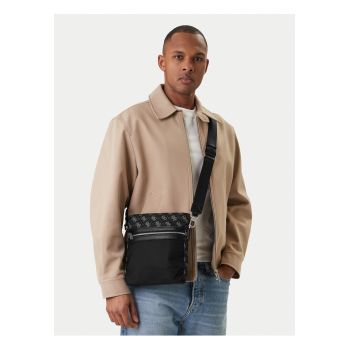 Saszetka barbati -  tkanina - negru - One Size INTL