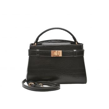 Geanta ALDO neagra, 14217337, din piele ecologica