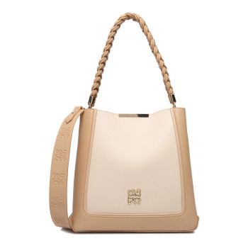 Geanta  bej - One Size INTL - material sintetic - design elegant