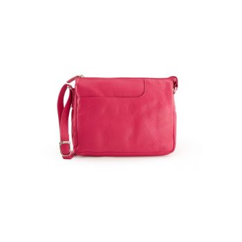 Geanta crossbody cu logo si bareta detasabila