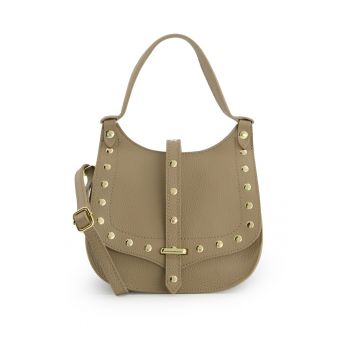 Geanta crossbody din piele cu clapeta