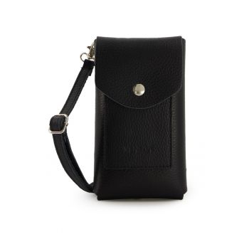 Geanta crossbody din piele naturala