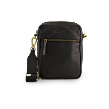 Geanta crossbody din piele naturala