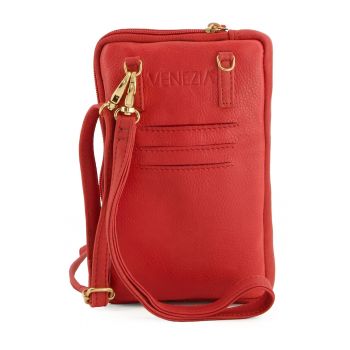 Geanta crossbody din piele naturala