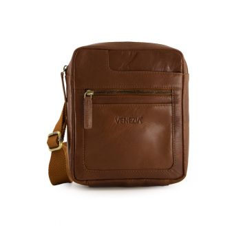 Geanta crossbody din piele naturala
