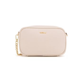 Geanta crossbody -  plastic - bej - One Size INTL