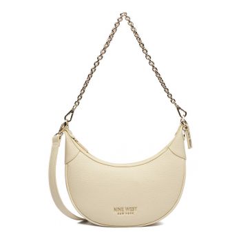 Geanta dama -  bej - One Size INTL - design modern - material sintetic