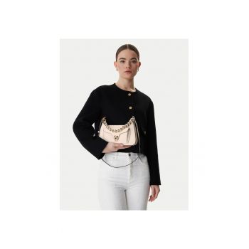 Geanta dama -  bej - piele naturala - One Size INTL