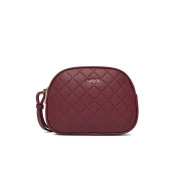 Geanta dama  bordo - material textil - model C-LSK-X-002-08