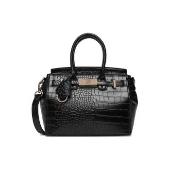 Geanta dama -  croco - negru - One Size INTL