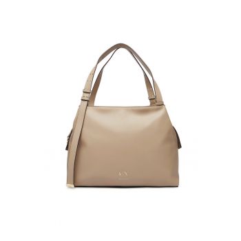 Geanta dama -  ecologica - bej - One Size INTL