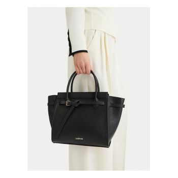 Geanta dama -  material sintetic - negru - One Size INTL