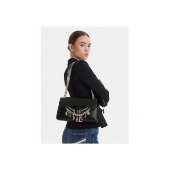 Geanta dama -  piele ecologica - negru - One Size INTL