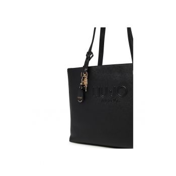 Geanta dama -  piele ecologica - negru - One Size INTL
