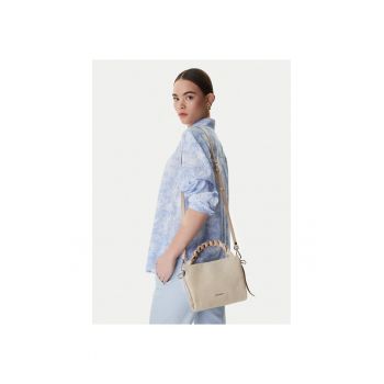 Geanta dama -  piele naturala - bej - One Size INTL