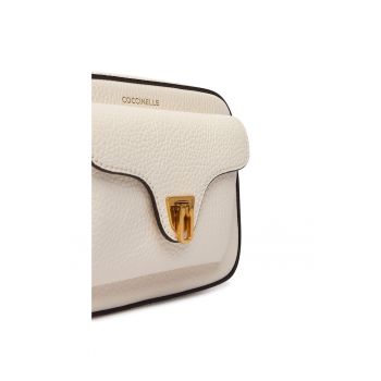 Geanta dama -  piele naturala - bej - One Size INTL