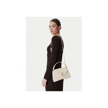 Geanta dama -  piele naturala - bej - One Size INTL - set cu sac de praf