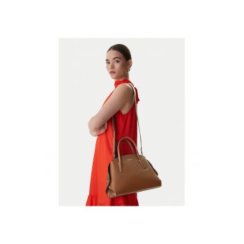 Geanta dama -  piele naturala - maro - One Size INTL