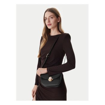 Geanta dama -  piele naturala - neagra - One Size INTL