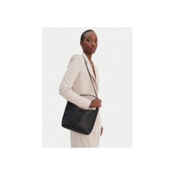 Geanta dama -  piele naturala - negru - One Size INTL
