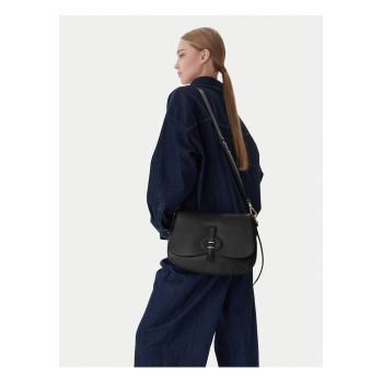 Geanta dama -  piele naturala - negru - One Size INTL