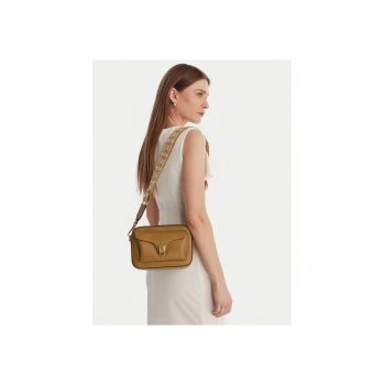 Geanta dama -  piele naturala - verde - One Size INTL