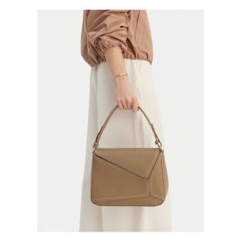 Geanta dama -  tkanina - bej - One Size INTL