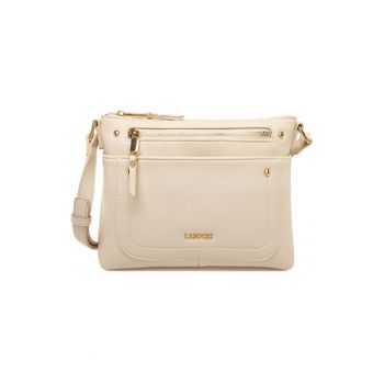 Geanta dama -  tkanina - bej - One Size INTL