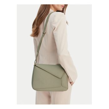 Geanta dama -  tkanina - verde - One Size INTL
