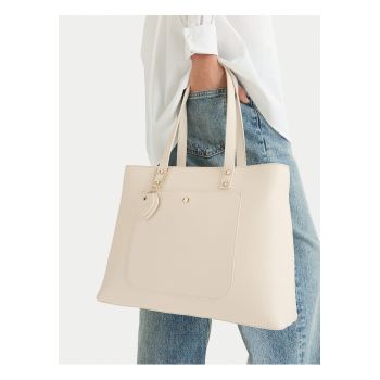 Geanta shopper -  bej - One Size INTL