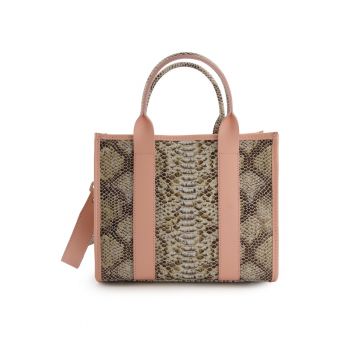 Geanta shopper cu animal print