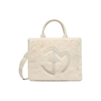 Geanta tote -  tkanina - bej - One Size INTL