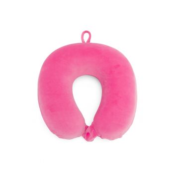 Perna de calatorie -  plastic - roz - One Size INTL