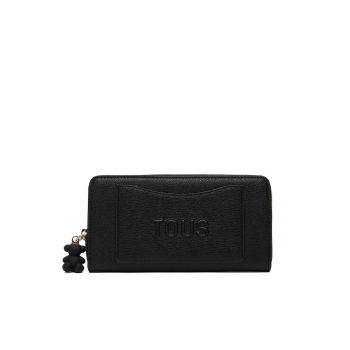Portofel dama -  ecologic - negru - One Size INTL