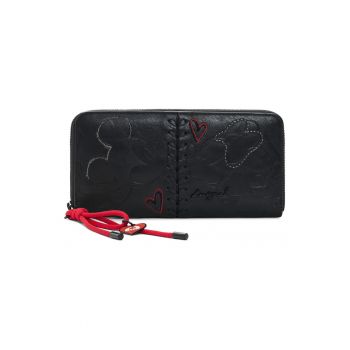 Portofel dama -  ecologic - negru - One Size INTL