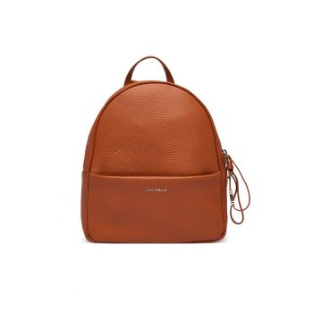 Rucsac dama -  piele naturala - maro - One Size INTL