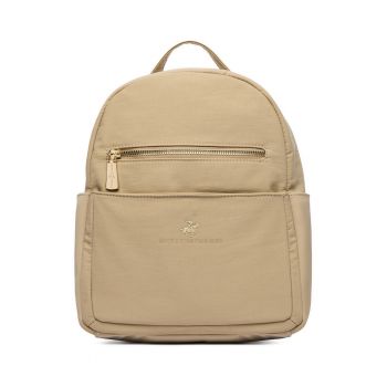 Rucsac fashion dama -  tkanina - bej - One Size INTL