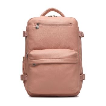 Rucsac  roz - One Size INTL - material sintetic - compartiment pentru laptop