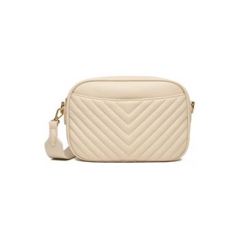 Geanta crossbody  bej - One Size - material sintetic - design elegantwqfwqd - Bej