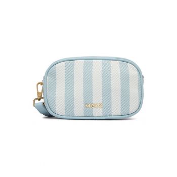 Geanta crossbody -  material sintetic - albastru - One Size INTL