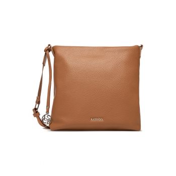 Geanta crossbody -  material sintetic - maro - One Size INTL