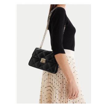 Geanta crossbody -  neagra - One Size INTL - material sintetic