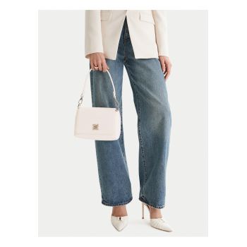 Geanta dama -  bej - material plastic - One Size INTL