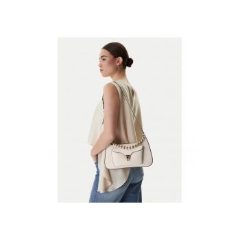 Geanta dama -  bej - piele naturala - One Size INTL
