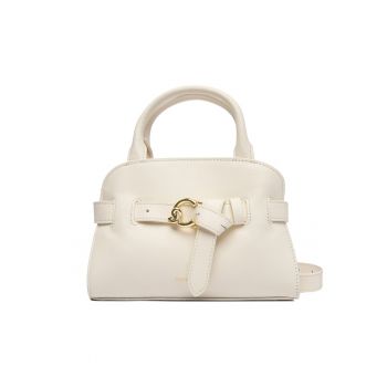 Geanta dama -  bej - piele naturala - One Size INTL