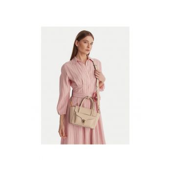 Geanta dama -  bej - piele naturala - One Size INTL