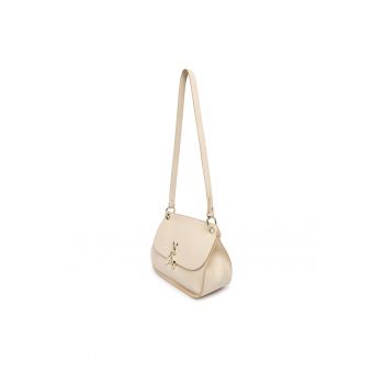 Geanta dama -  bej - piele naturala - One Size INTL