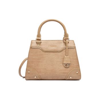 Geanta dama -  croco - bej - One Size INTL