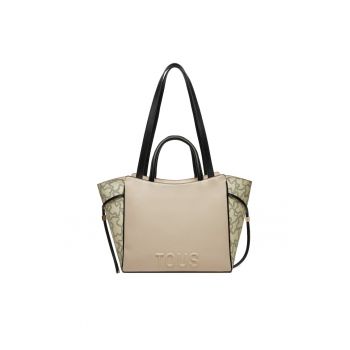 Geanta dama -  ecologica - bej - One Size INTL